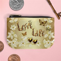 Wedding Floral Love8 no frame sample coin purse - Mini Coin Purse