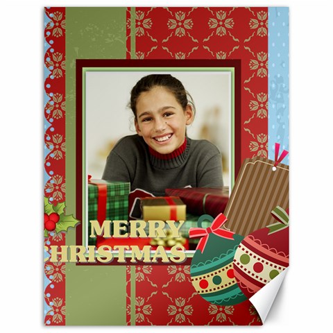Merry Christmas By Merry Christmas 11.86 x15.41  Canvas - 1