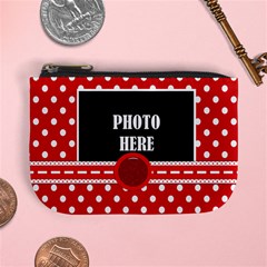 Basix Red Coin Purse
