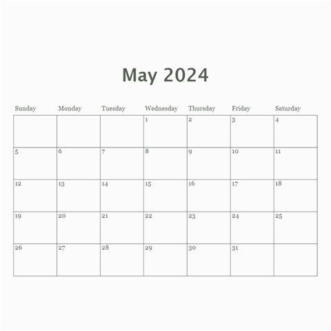 Wall Calendar 11 X 8 5 Oct 2024