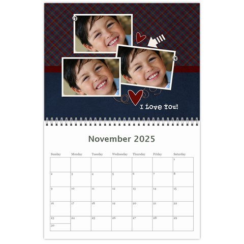Wall Calendar 11 X 8 5 Nov 2025