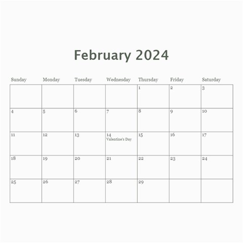 Wall Calendar 11 X 8 5 Apr 2024