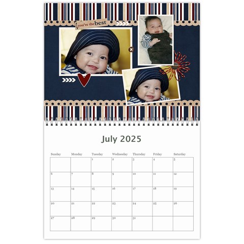 Wall Calendar 11 X 8 5 Jul 2024