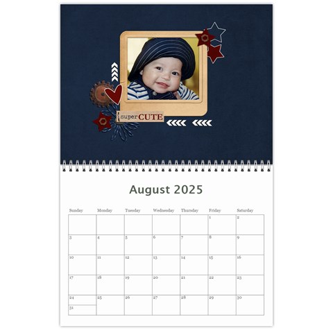 Wall Calendar 11 X 8 5 Aug 2024