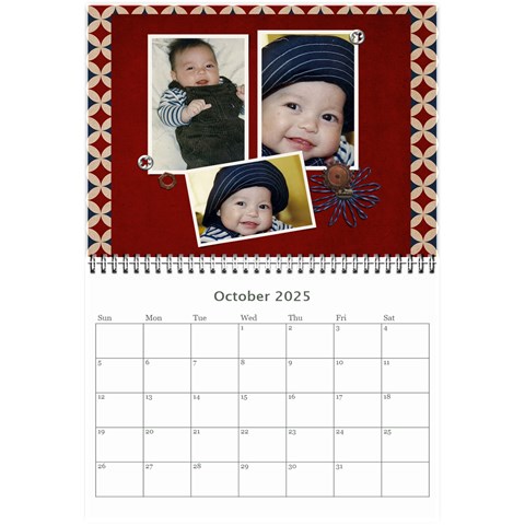 Wall Calendar 8 5 X 6 Oct 2025