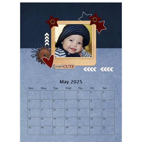 Desktop Calendar 6  X 8 5  May 2025