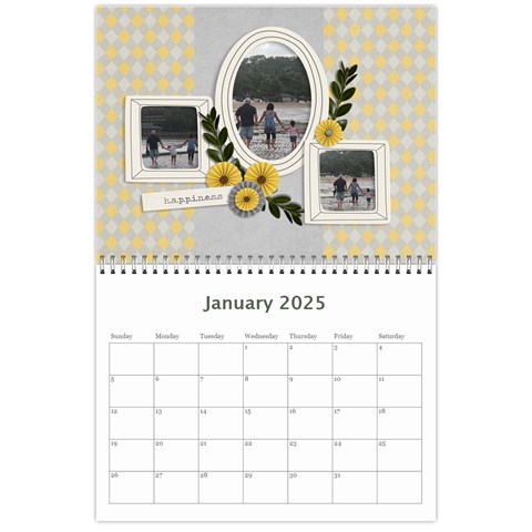 Wall Calendar 11 X 8 5 Jan 2025