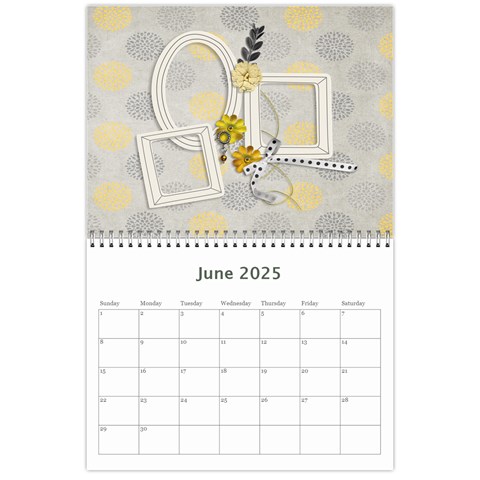 Wall Calendar 11 X 8 5 Jun 2025