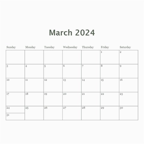 Wall Calendar 11 X 8 5 Jun 2024