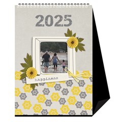 Desktop Calendar 6  x 8.5  - Happiness