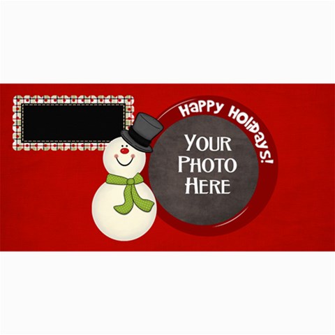 Joyful Joyful Card 1 By Lisa Minor 8 x4  Photo Card - 9