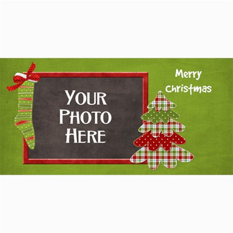 Joyful Joyful Card 3 By Lisa Minor 8 x4  Photo Card - 9