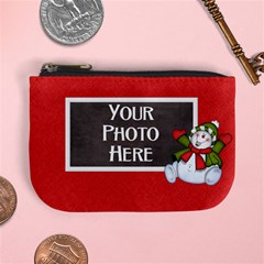 5 Little Snowman Coin Bag - Mini Coin Purse