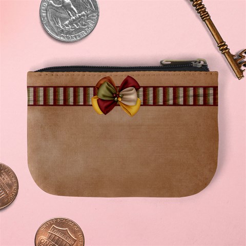 Gingy Holiday Coin Bag By Lisa Minor Back