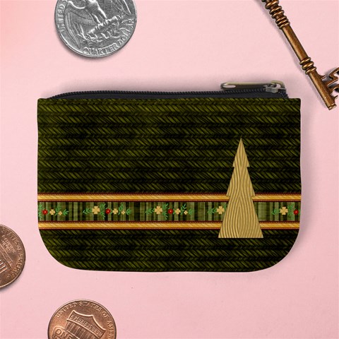 Old World Christmas Coin Bag By Lisa Minor Back