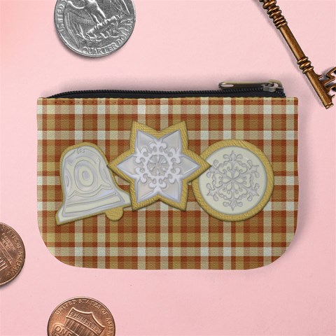 Scents Of Christmas Coin Bag By Lisa Minor Back