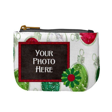 Merry And Bright Coin Bag 1 By Lisa Minor Front