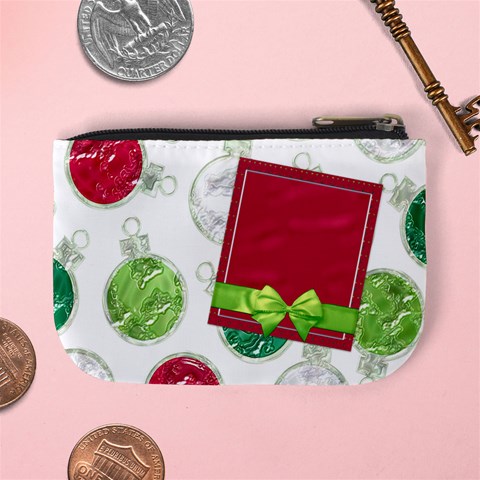Merry And Bright Coin Bag 1 By Lisa Minor Back