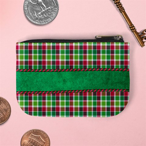 Merry And Bright Coin Bag 2 By Lisa Minor Back