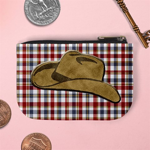 Cowboy Coin Bag By Lisa Minor Back