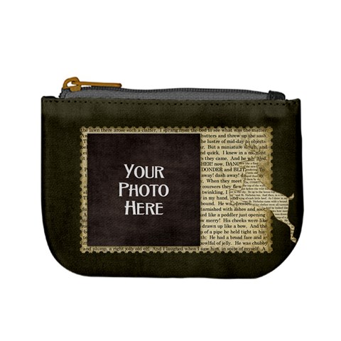 And To All A Good Night Coin Bag 1 By Lisa Minor Front