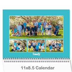 Miller Calendar 2014 - Wall Calendar 11  x 8.5  (12-Months)