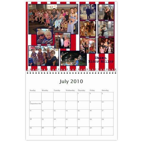 Miller Calendar 2014 By Anna Jul 2010