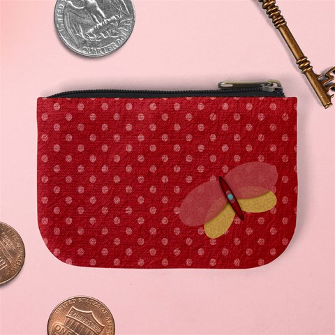 Thoughts Of Friendship Coin Bag 1 By Lisa Minor Back