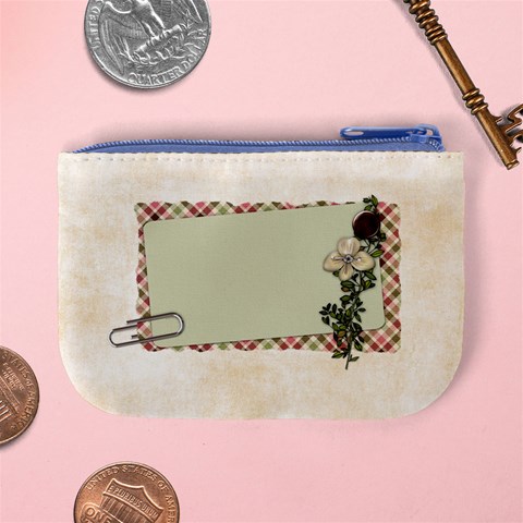 Thoughts Of Friendship Coin Bag 2 By Lisa Minor Back