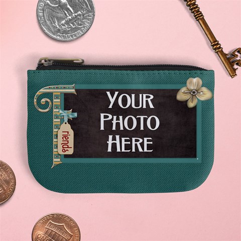 Thoughts Of Friendship Coin Bag 3 By Lisa Minor Front