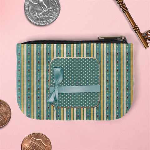 Thoughts Of Friendship Coin Bag 3 By Lisa Minor Back
