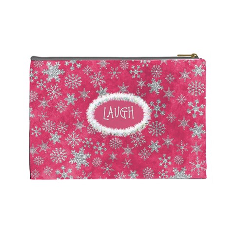 365 December Large Cosmetic Bag By Lisa Minor Back