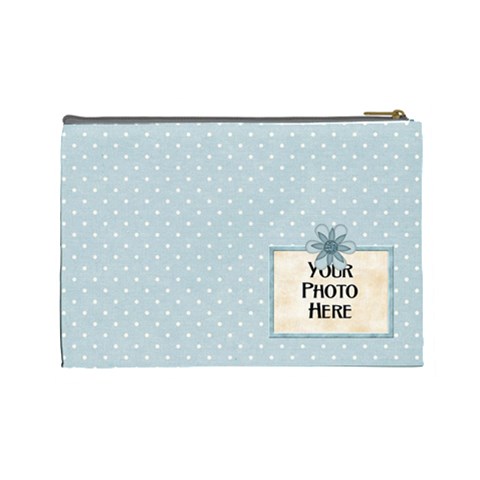 Joyful Joyful Large Cosmetic Bag By Lisa Minor Back