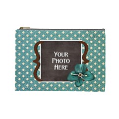 Thoughts of Friendship Large Cosmetic Bag 2 (7 styles) - Cosmetic Bag (Large)