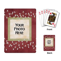 And to All a Good Night Playing Cards 2 - Playing Cards Single Design (Rectangle)