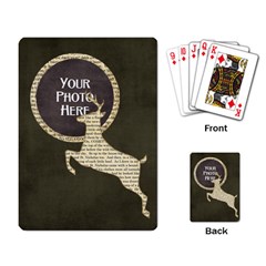 And to All a Good Night Playing Cards 3 - Playing Cards Single Design (Rectangle)