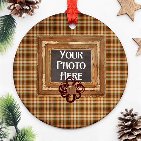 And To All A Good Night Round Ornament 3 By Lisa Minor Front