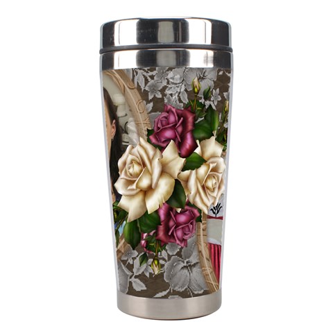 Coffee Dreaming Stainless Steel Travel Tumbler By Deborah Center