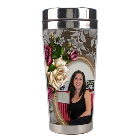 Coffee Dreaming Stainless Steel Travel Tumbler By Deborah Right