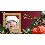 Snowmen merry Christmas 3d Card - Merry Xmas 3D Greeting Card (8x4)
