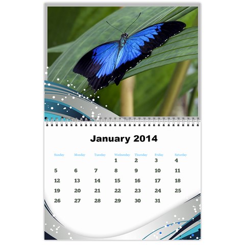 Janine 2014 Calendar By Deborah Jan 2014