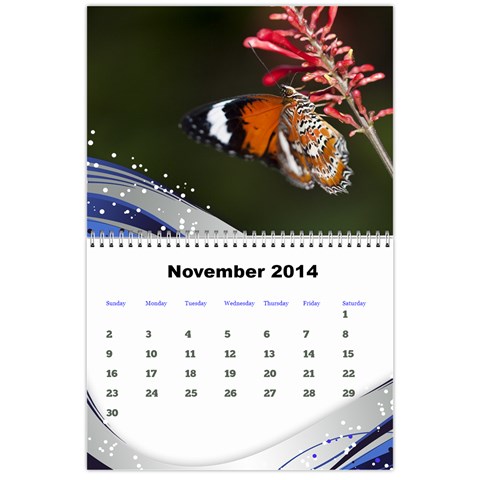 Janine 2014 Calendar By Deborah Nov 2014