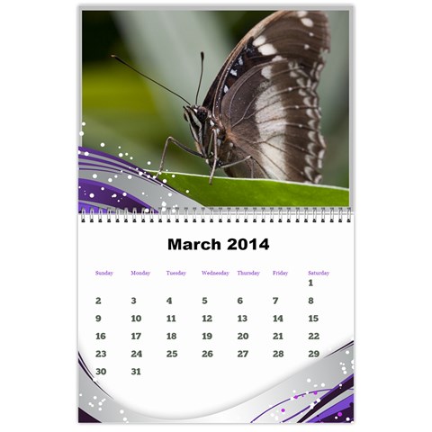 Janine 2014 Calendar By Deborah Mar 2014