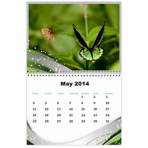 Janine 2014 Calendar By Deborah May 2014