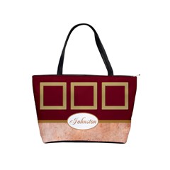 Rustic Red Shoulder Handbag - Classic Shoulder Handbag