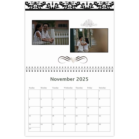 Wall Calendar 11 X 8 5 Nov 2025