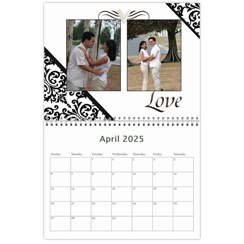 Wall Calendar 11 X 8 5 Apr 2025