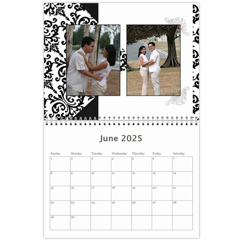 Wall Calendar 11 X 8 5 Jun 2025