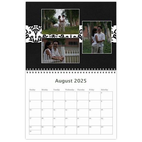 Wall Calendar 11 X 8 5 Aug 2025