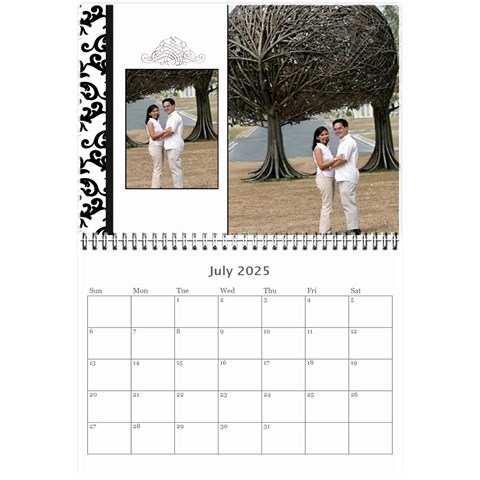 Wall Calendar 8 5 X 6 Jul 2025